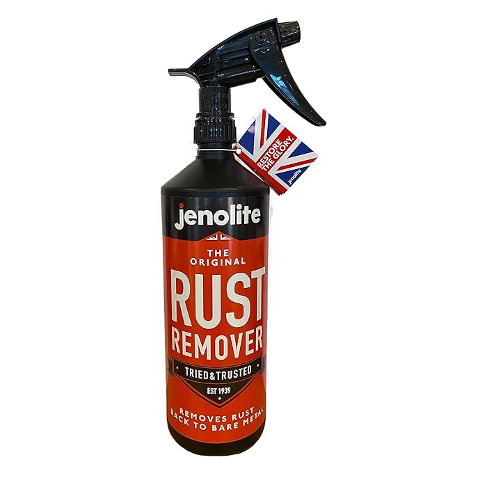 Buy JENOLITE Original Rust Remover Liquid Trigger Spray Removes Rust Back to Bare Metal 1