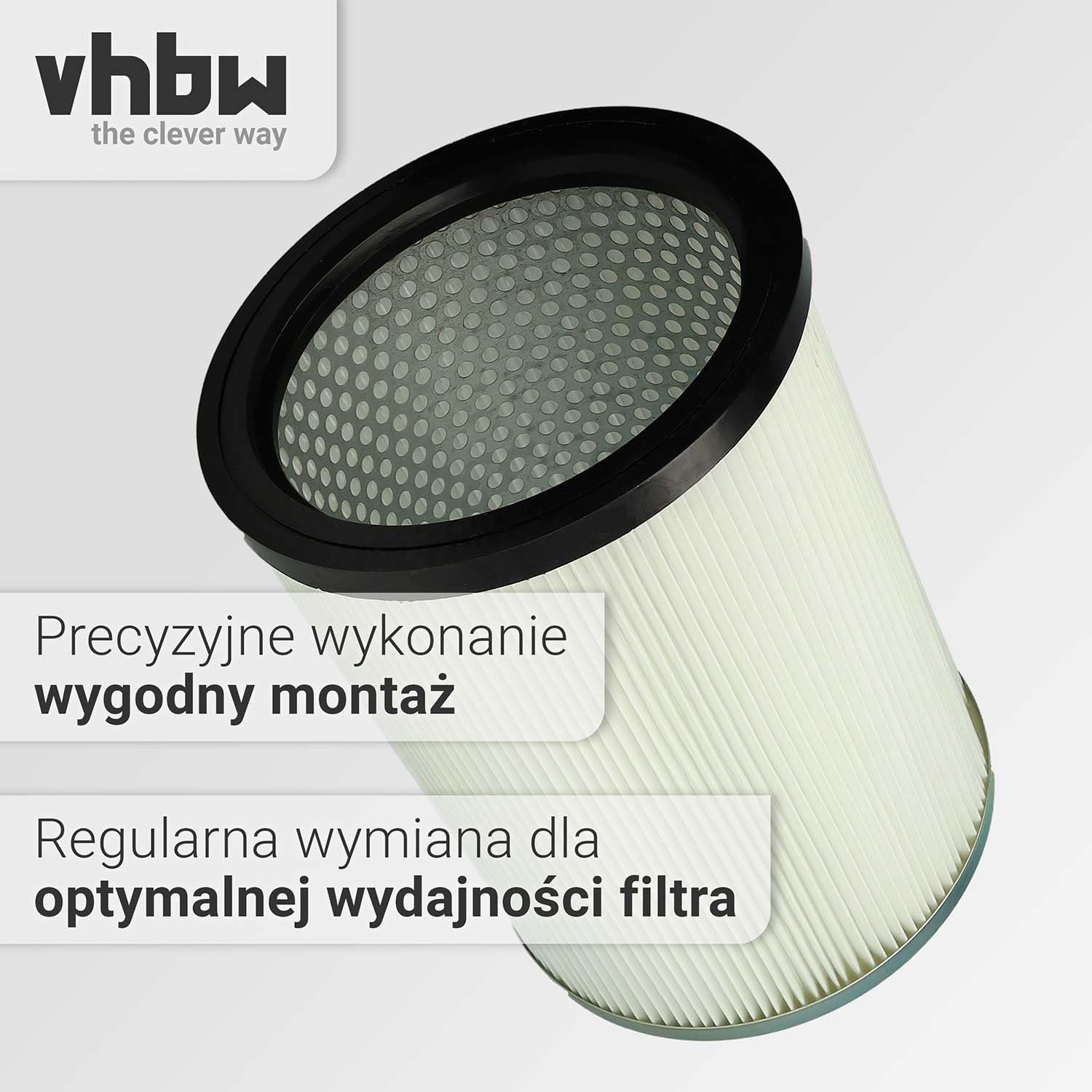 vhbw 10x filtr kartridżowy do odkurzaczy takich jak Kärcher 6.907-038.0