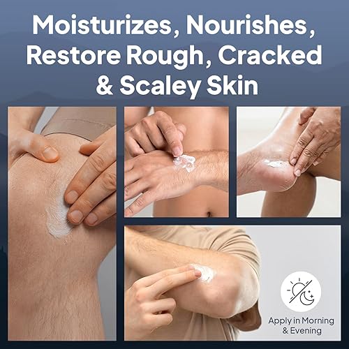 Miniatura 2 de Pumice Valley Crema de pies para pies y talones secos agrietados, hidratante natural, maíz, tratamiento de callos - piel, loción corporal, sales del