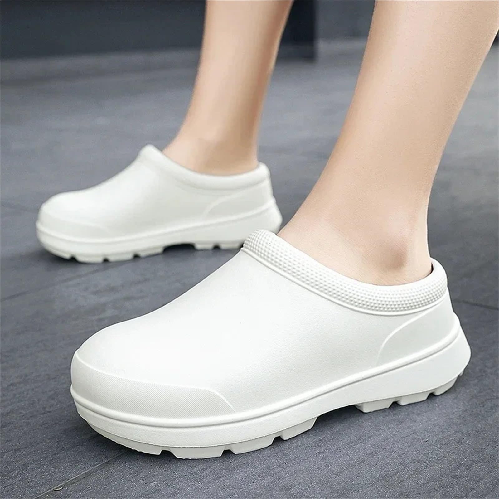 Scarpe Cucina Antinfortunistiche Scarpe da Cuoco Eva Uomo e Donna, Antiscivolo, Impermeabili, comode, Pantofole Lavoro, Scarpe Pesca all'aperto