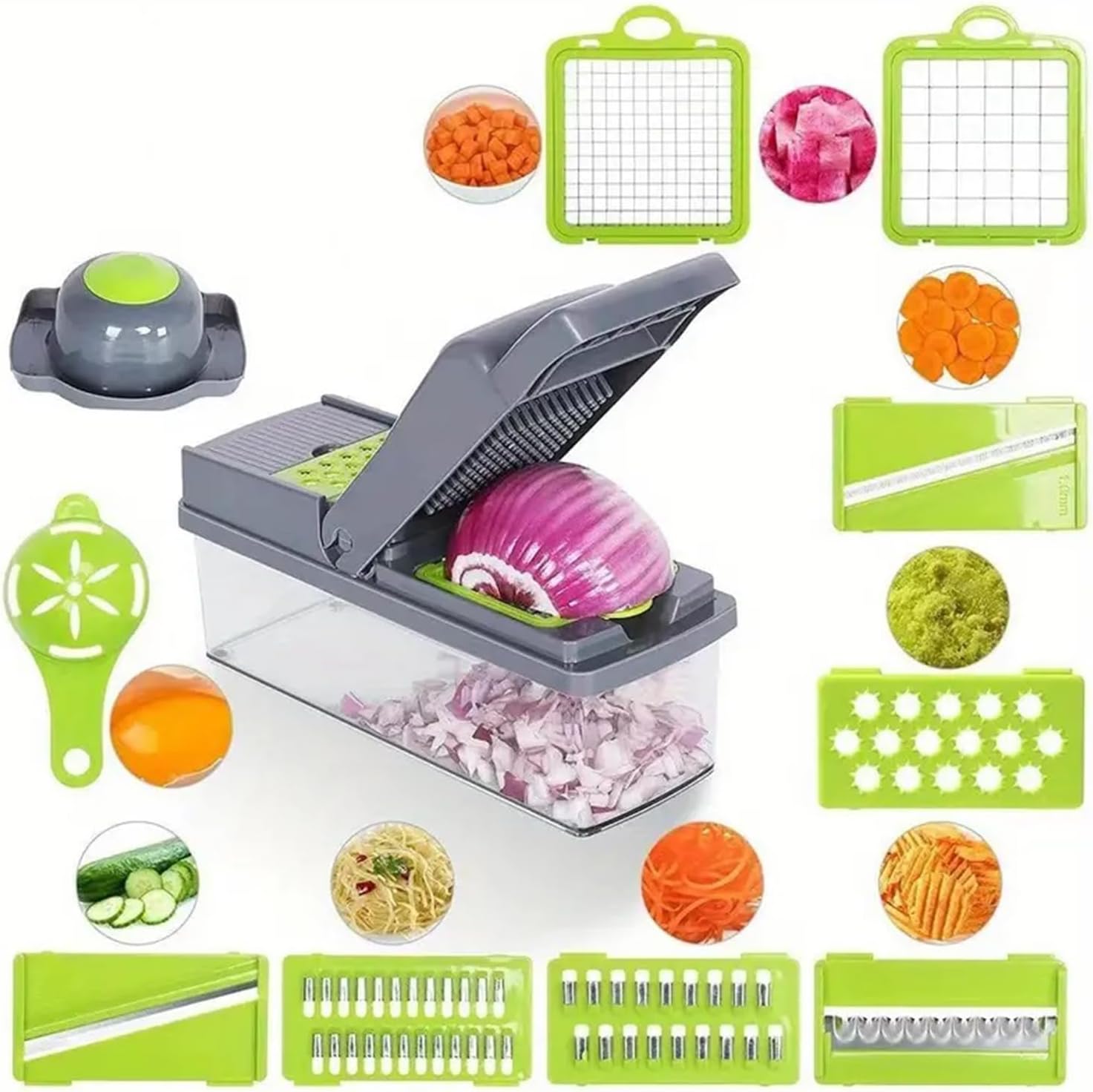 Vegetable Chopper, Veggie Cutter Garlic Chopper, Kitchen