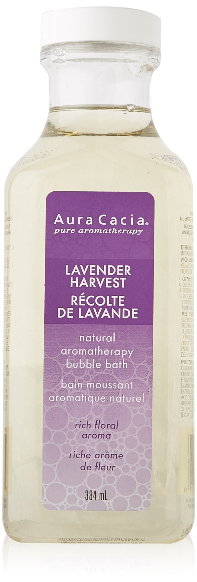 Aura CaciaLavender Harvest Bubble Bath 384ml