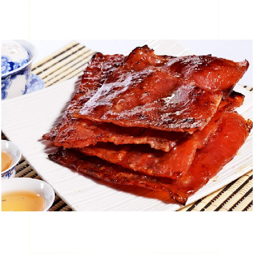 Malaysia Dried Meat Snacks Pork Bak Kwa Slice 500g (3 Packs)