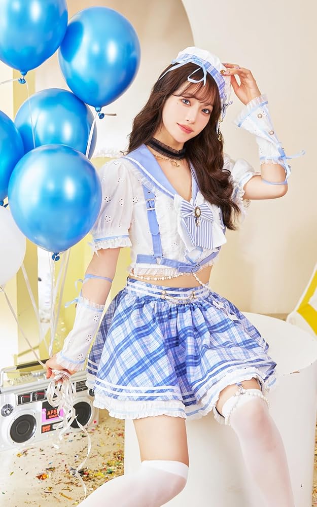 Amazon.co.jp: [Malymoon] マリン コスプレ セーラー 水兵