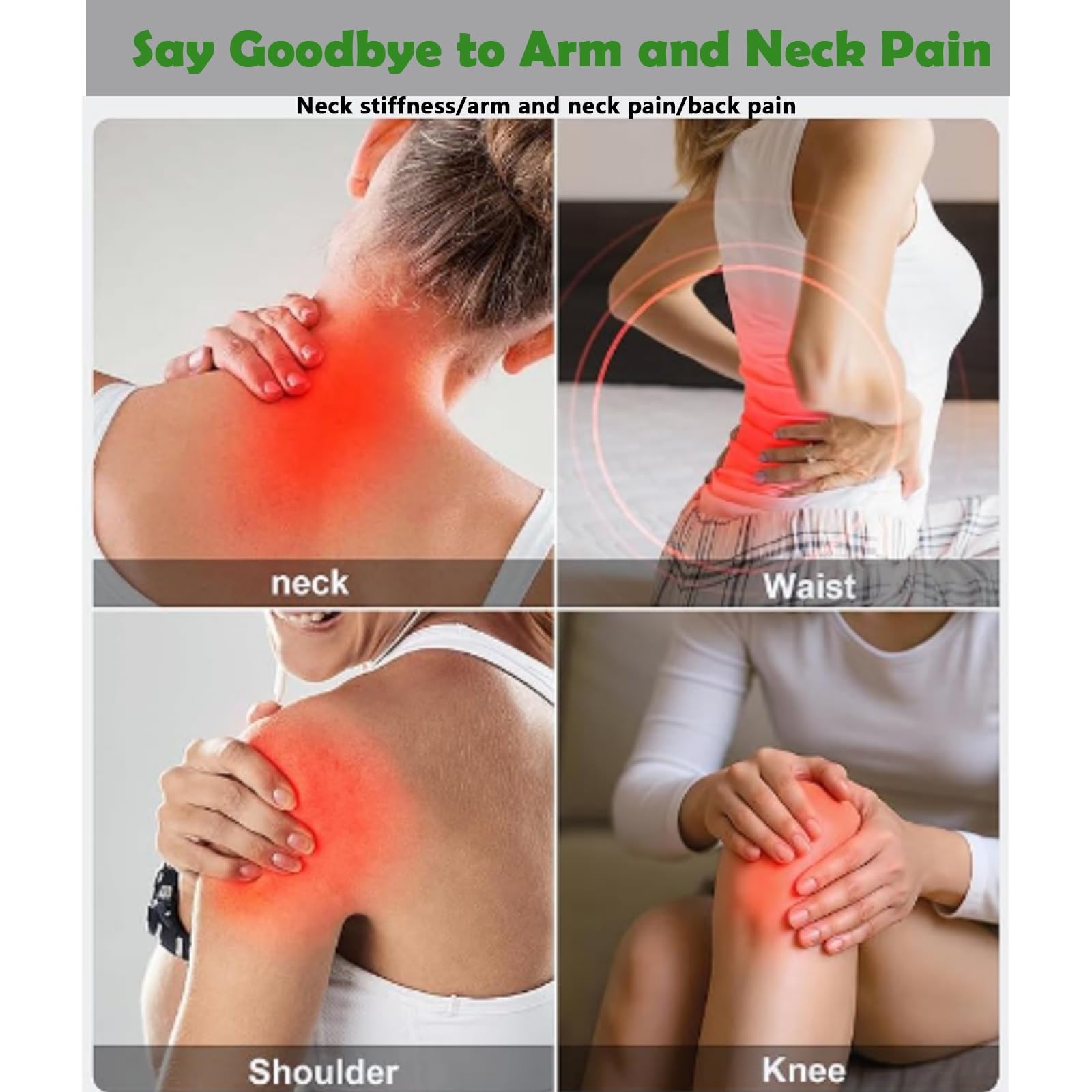 Ergonomisches Keilkissen aus Memory-Schaum, 27° Bettkeilstütze