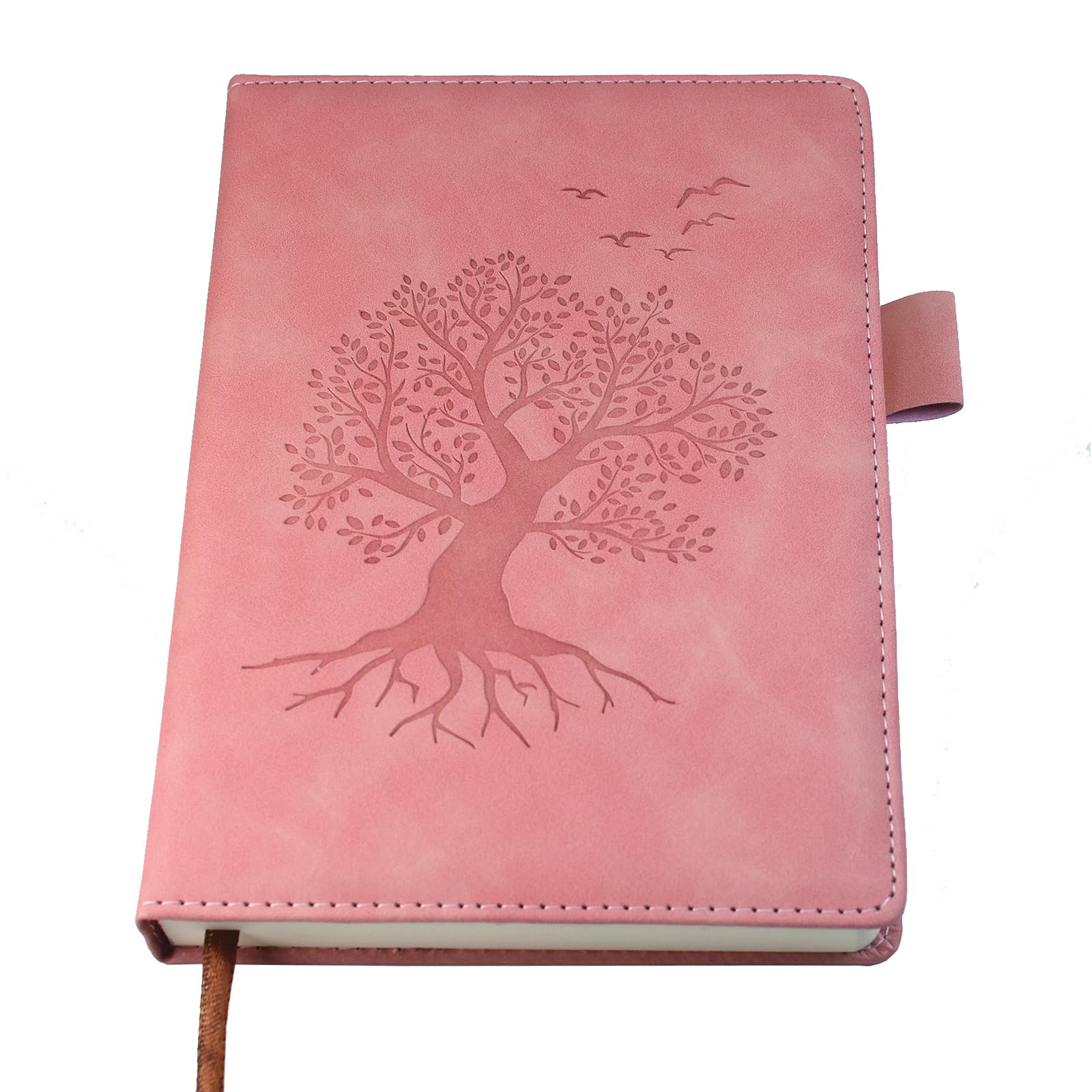 DXZZM A5 Ruled Notebook Journal, Hardcover Executive Notebooks with Premium Thick Paper, Tree of Life Design