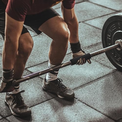 Miniatura 7 de Almohadilla para barra de levantamiento de pesas, protector de 2 piezas, funda protectora de barra conveniente