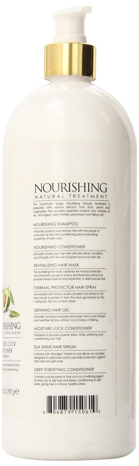 DOMINICAN MAGIC Moisture lock Leave-In Conditioner 32.oz