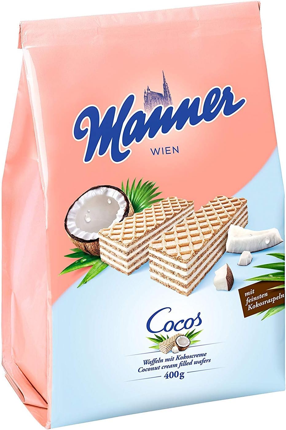 Manner - Wafers, Cocos - 400 g