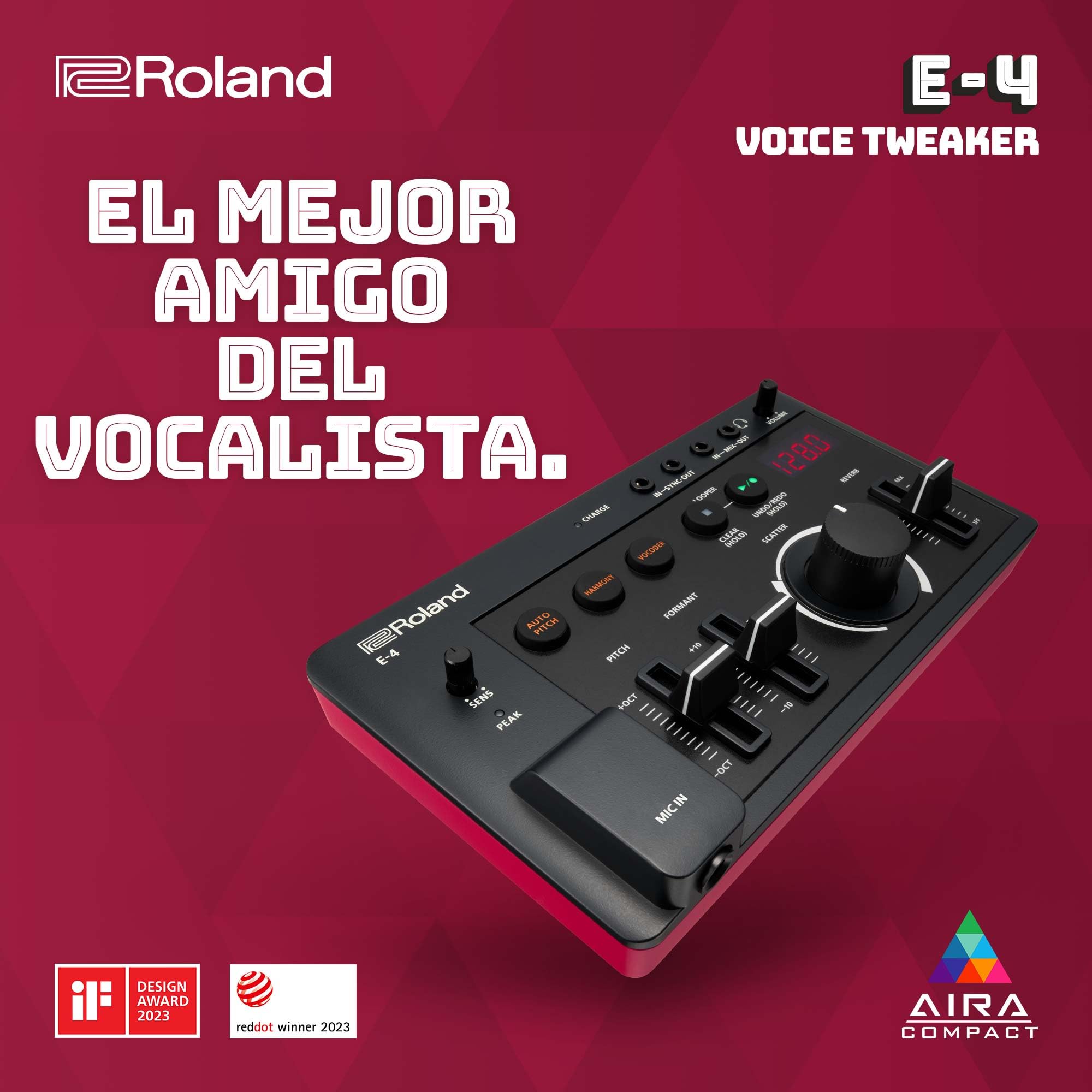 Roland E-4 Voice Tweaker, Color Negro : Amazon.es: Instrumentos