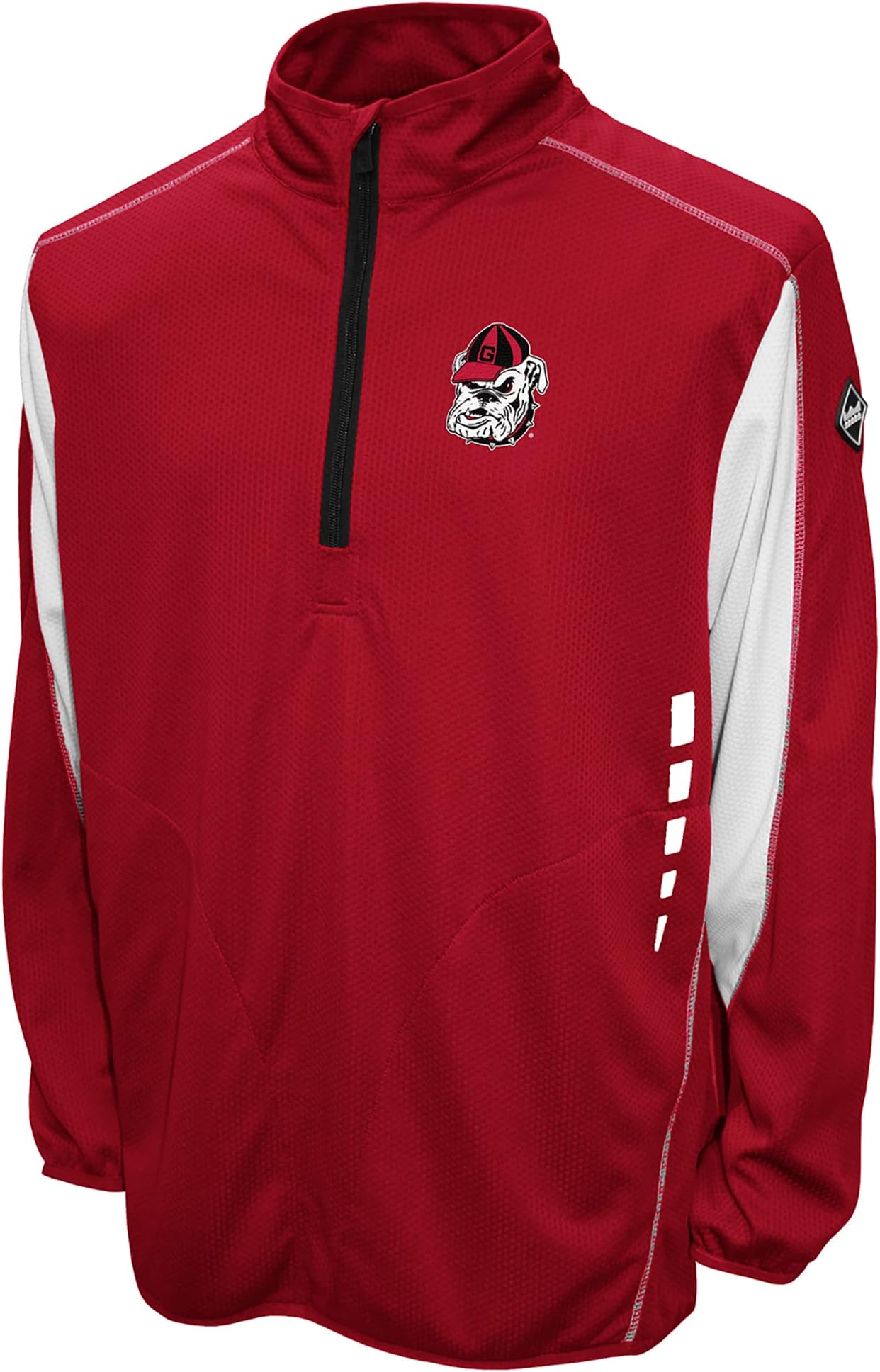 Men's Flex Thermatec Quarter-Zip Pullover Jacket(Georgia Bulldogs, Medium)