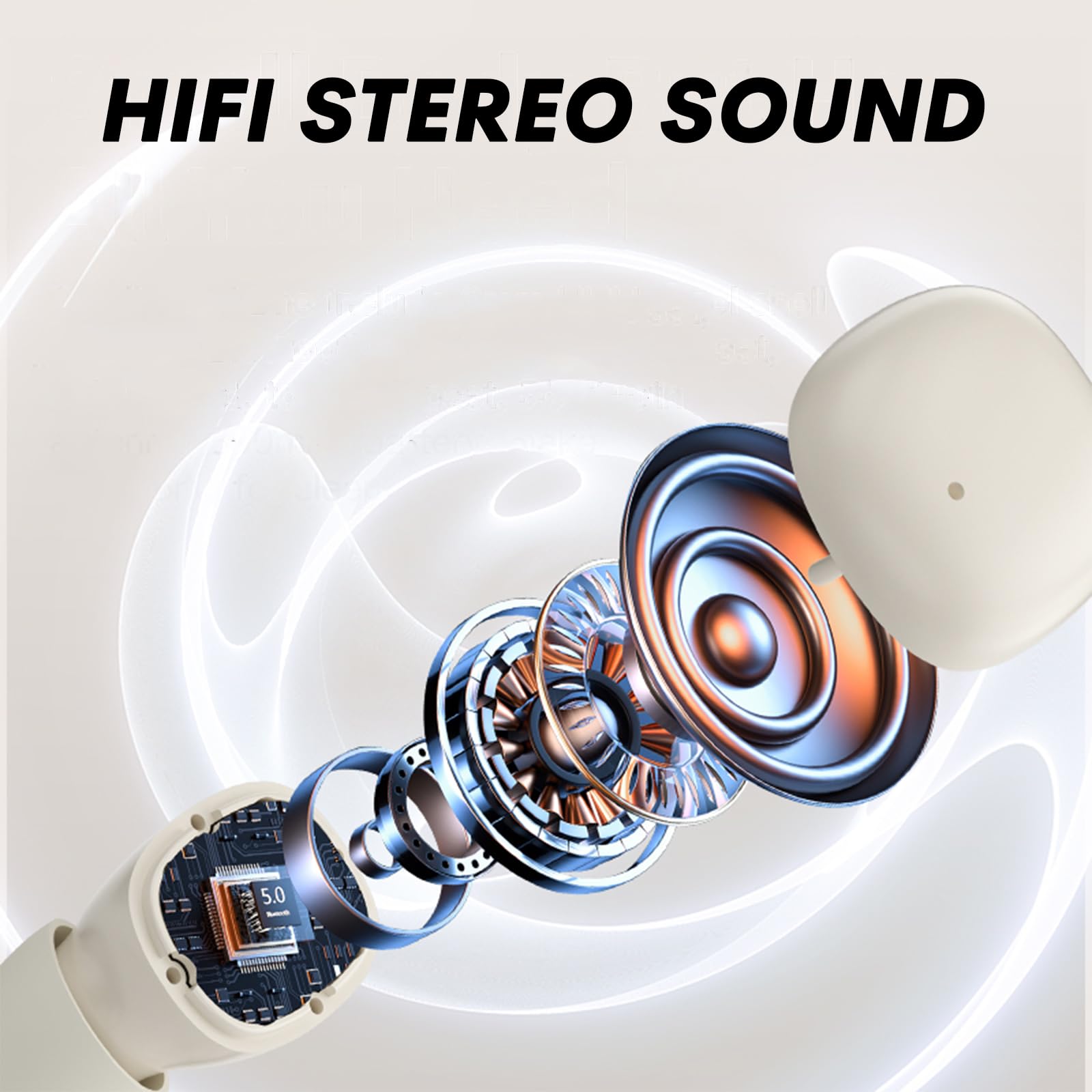 Mini auriculares invisibles Bluetooth inalámbricos pequeños en el oído inalámbrico auriculares inalámbricos auriculares para el trabajo