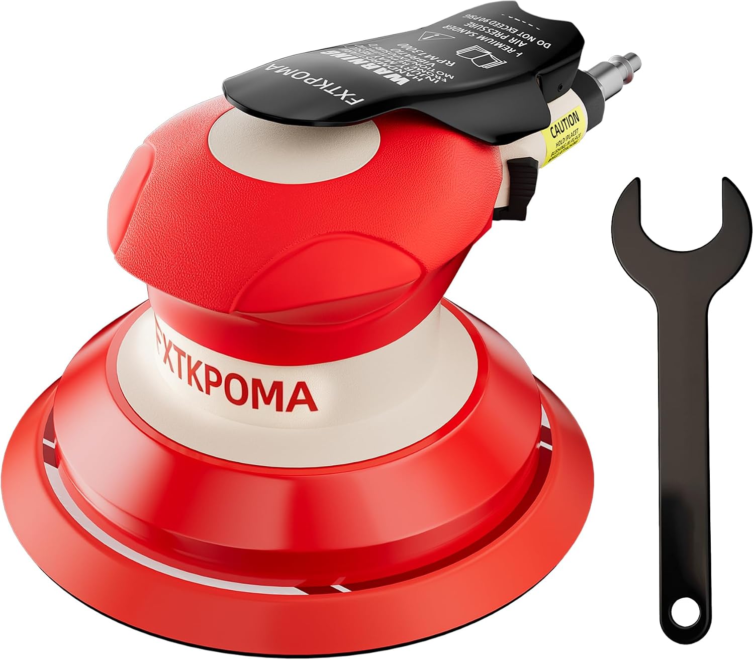 6 Inch Dual Action Air Sander,Pneumatic Random Orbital da Sander