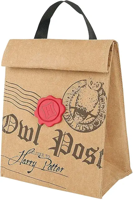 Harry Potter Hogwarts Owl Post Insulated Lunch Bag - One Size