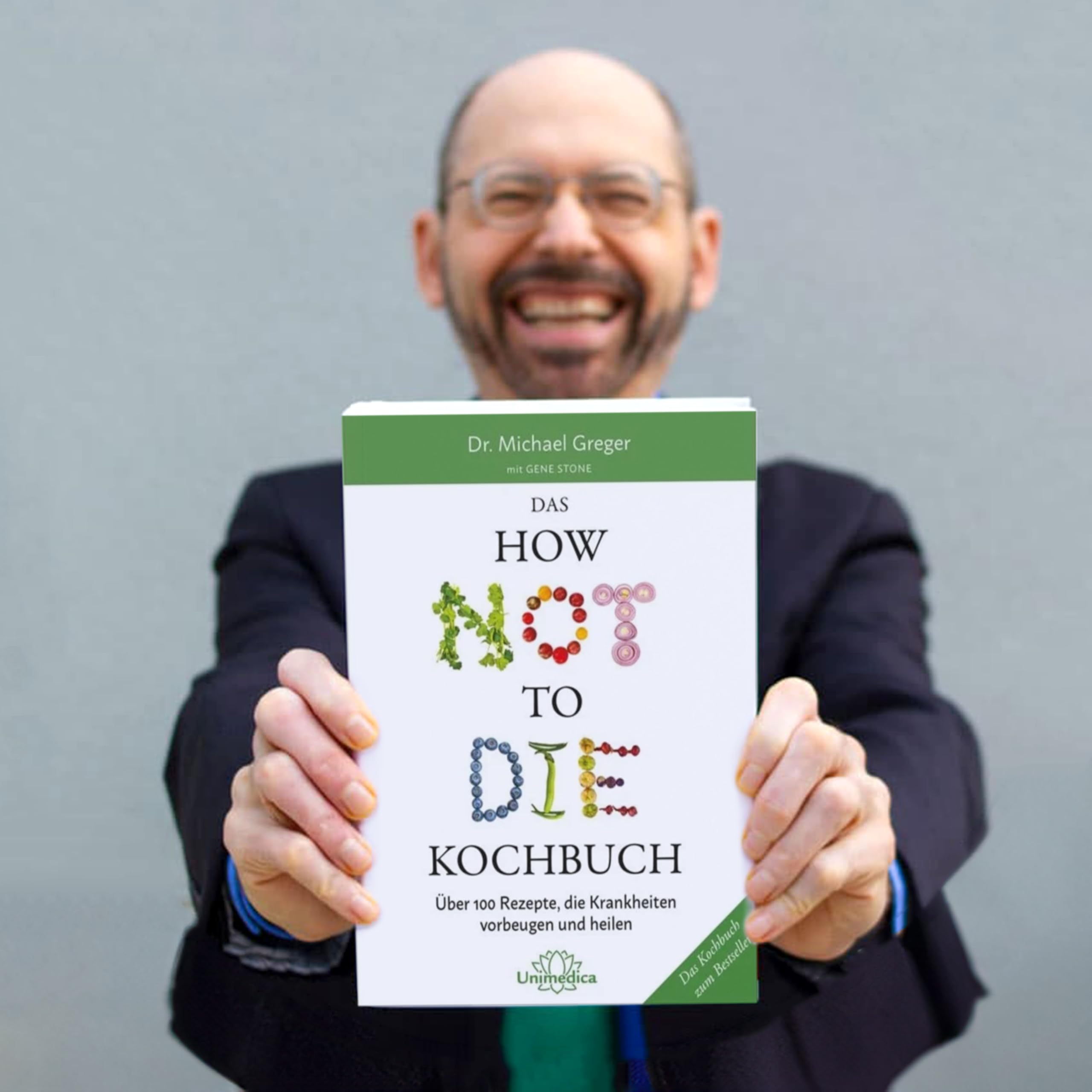 How Not to Die Buch-Set von Dr. Michael Greger - Gesundheit & Ernährung: "How Not to Die" & "Das HOW NOT TO DIE Kochbuch" mit exkl. Lesezeichen - Über 100 Rezepte zur Krankheitsvorbeugung und Heilung