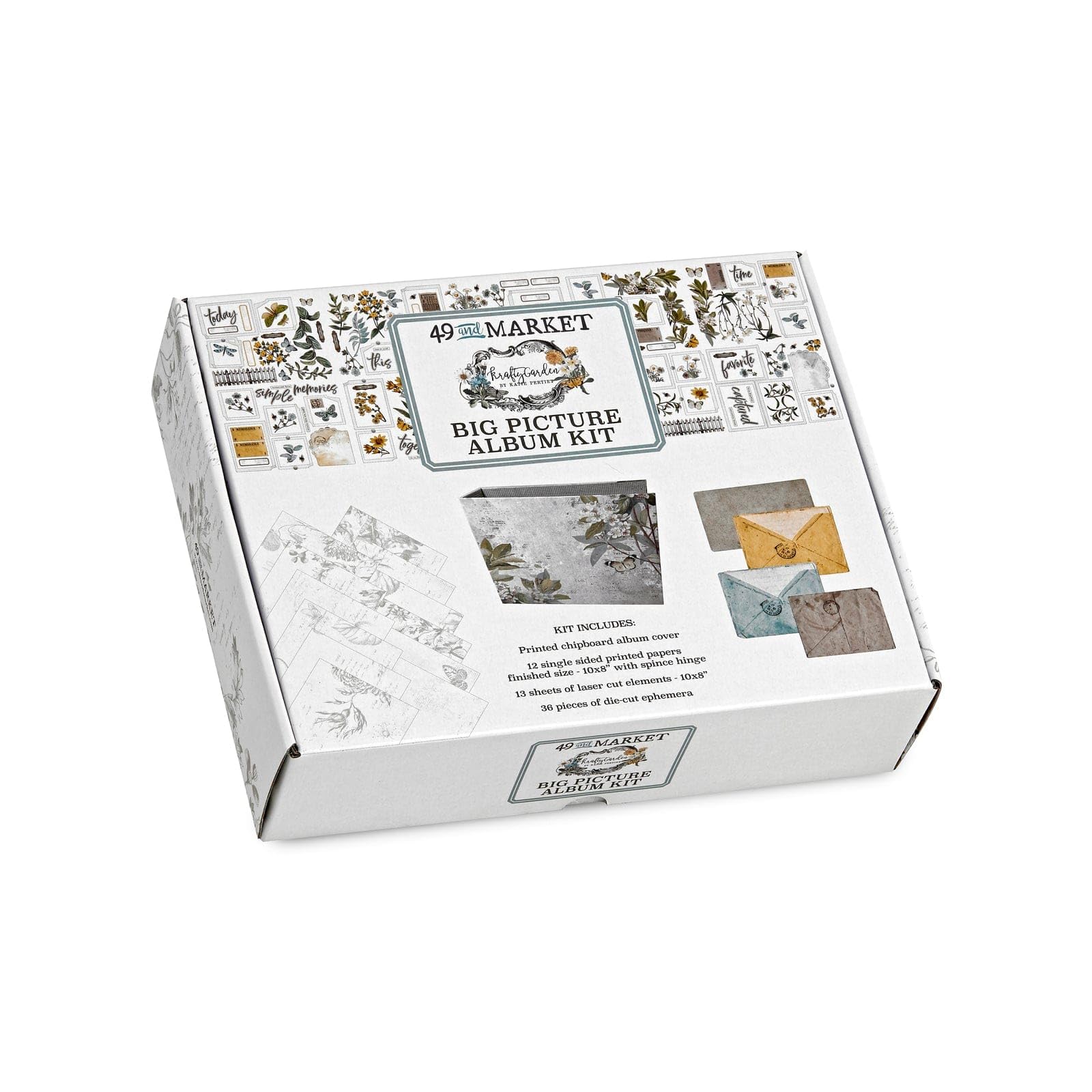 49 and Market Krafty Garden Big Picture Album Kit