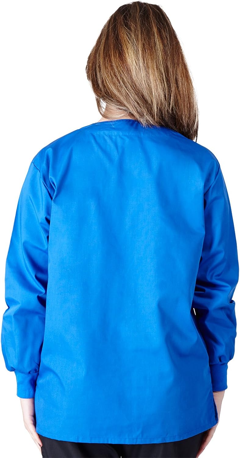 Natural Uniforms Women's Lightweight Warm Up Jacket Pack of 3 Set