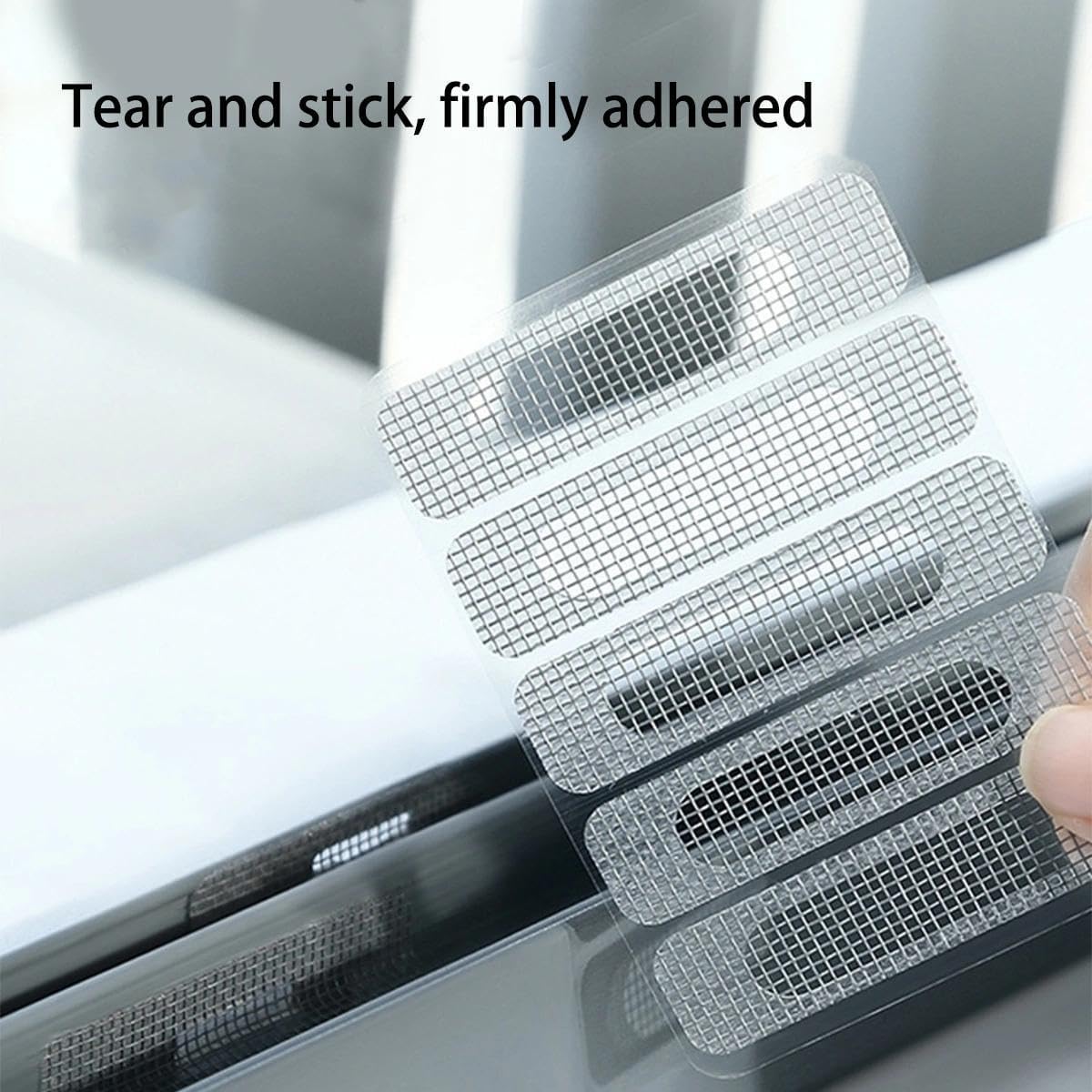 20PCS Screen Window Repair Patch Floor Drain Patch Window Water Hole Patchs Screen Net Self-Adhesive Fiberglass Insect-Proof