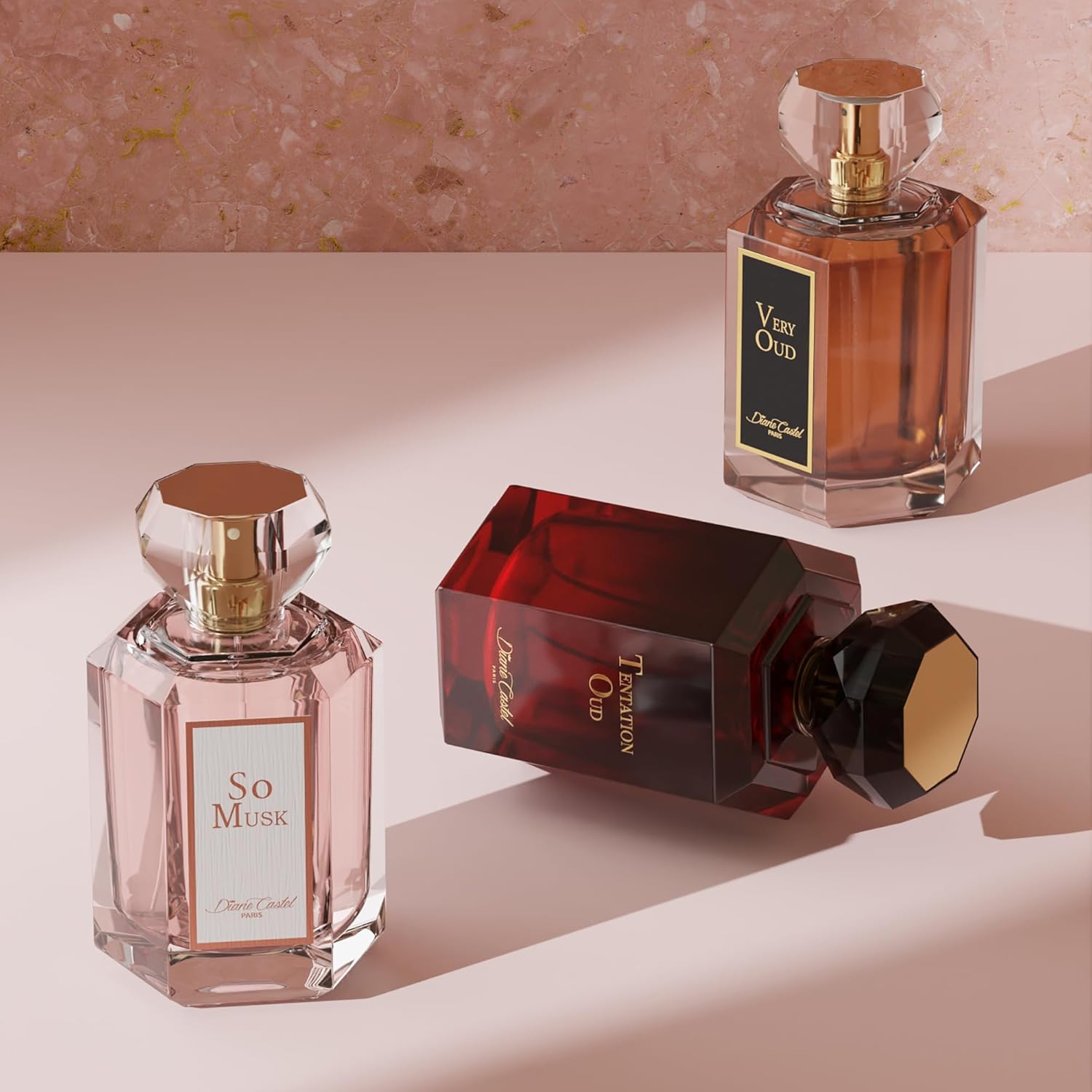 Diane Castel Very Oud - Woody Amber Fragrance - Perfume for Women - Women Perfume with Vanilla, Raspberry, Rose, Lychee, Leather, and Musk - 3.3 oz - Image 5