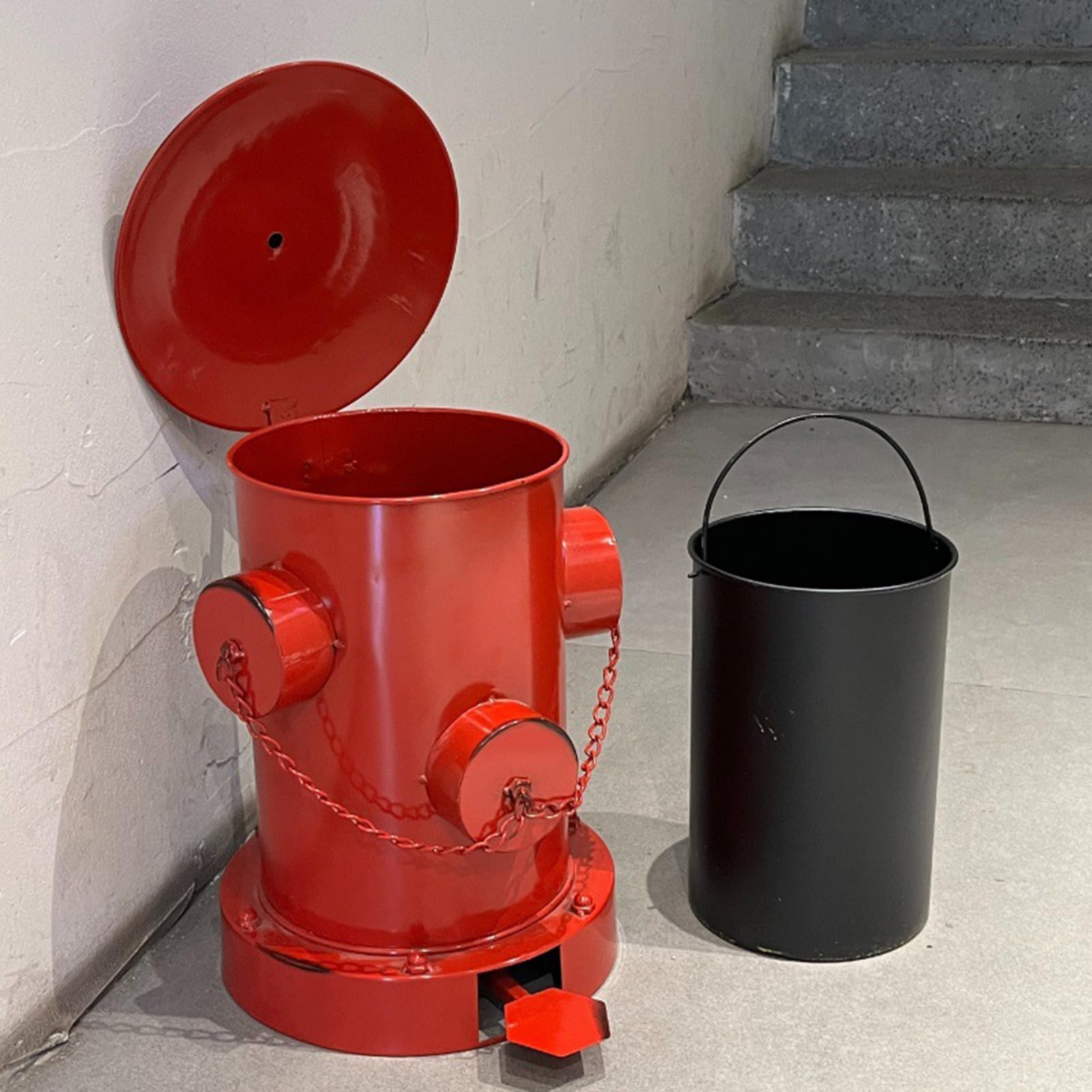 Cubo De Basura Contenedores De Basura De Gran Capacidad Con Diseño De De