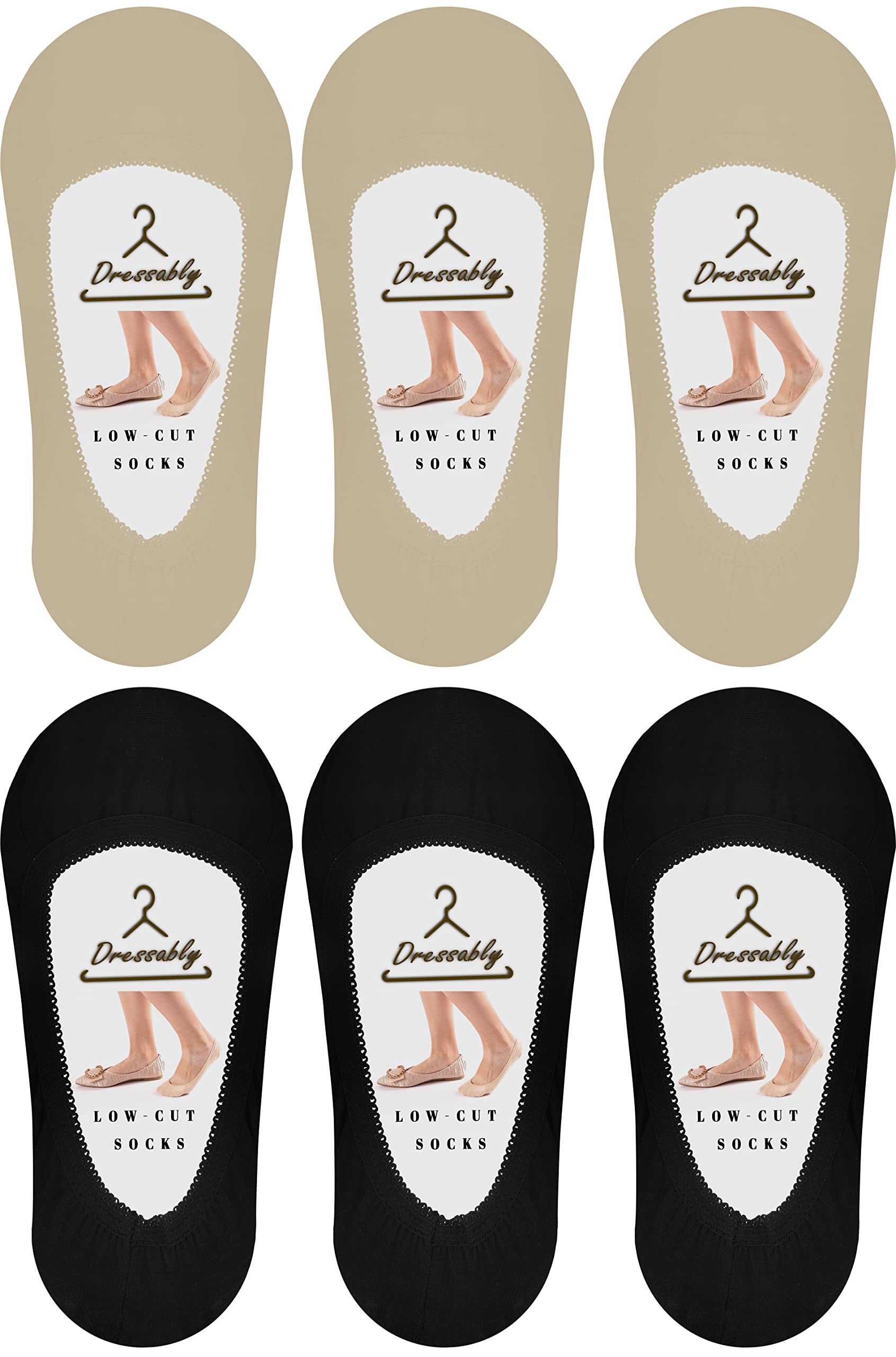 Ultra Low Cut Liner Socks Women No Show Non Slip Hidden Invisible for Flats Boat