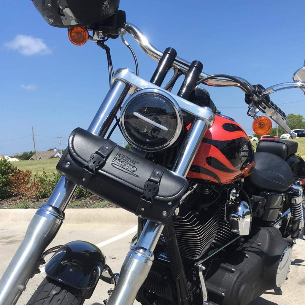 Greatest Product Z-OFFROAD 5-3/4 5.75 inch LED Headlight with Halo DRL Bulb Kit Motorcycle Headlamp Compatible with Harley Davidson Dyna Softail Sportster Wide Glide Iron 883 Street Bob Low Rider - Black