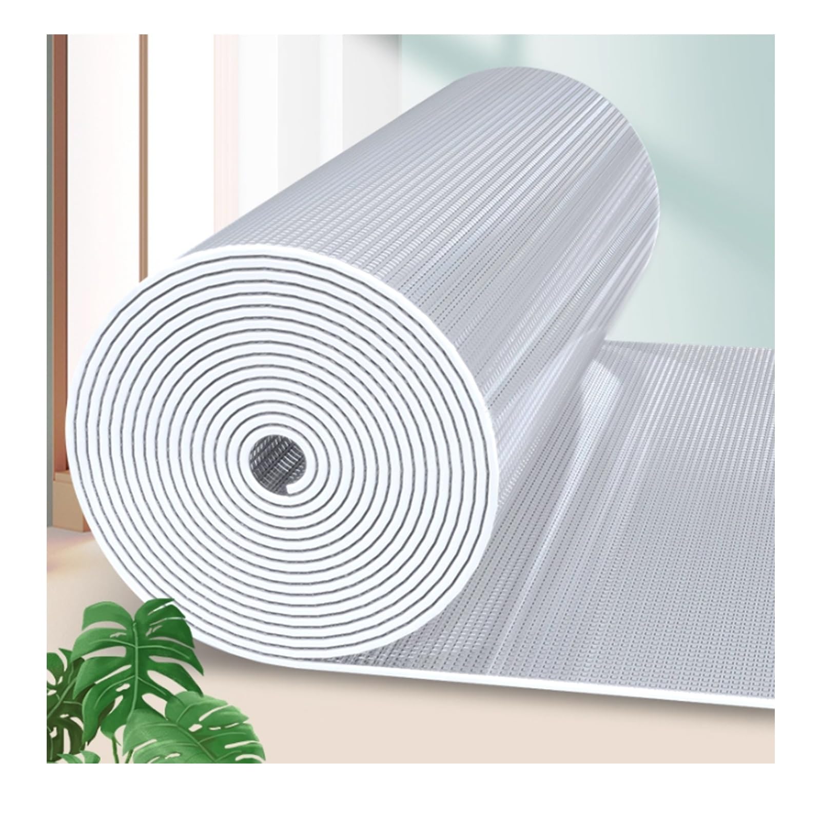 Pannelli Riflettenti In Foglio Di Alluminio, Barriera Isolante In Foglio Di Alluminio, For Soffitto, Soffitta, Camper, Garage, Riflettente(400cm/157.5in,1.5cm/0.59in)