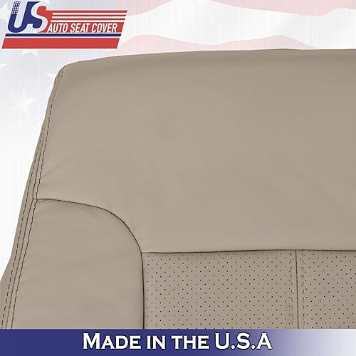 Miniatura 8 de 2011 a 2016 para Ford F250 F350 Lariat Driver Top Perf cuero Seat Cover Tan