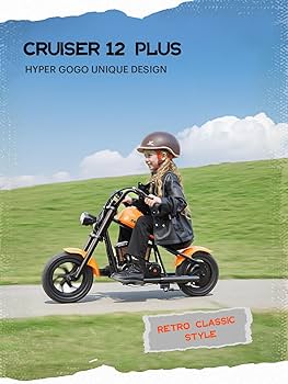 Amazon.com: HYPER GOGO Cruiser 12 Plus - Kid's Motorbike (Dark