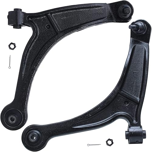 Miniatura 838 de Detroit Axle - Kit de suspensión delantera de 10 piezas para Chevy Aveo Aveo5 Pontiac G3 Wave 2 Ready Struts Assembly 2 Enlaces de barra