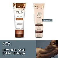 Vista 8 de Vita Liberata Desenfoque corporal, maquillaje de piernas y cuerpo. Base corporal perfeccionadora de la piel para bronce impecable, fácil aplicación