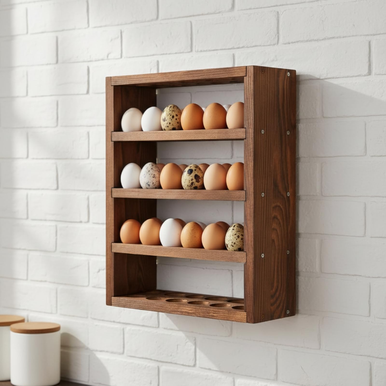 Soporte para Huevos Encimera Compacto