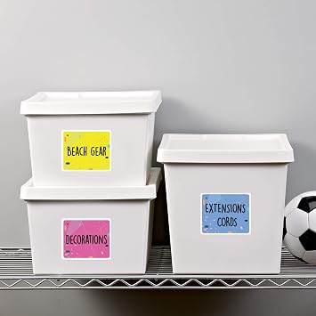 Avery Printable Shipping Labels with Sure Feed, 3-1/3 x 4, White, 150 Blank Mailing Labels (5264)