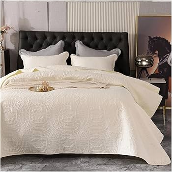 Amazon.co.jp: 無地ベッドスプレッド ファンシーソーイング