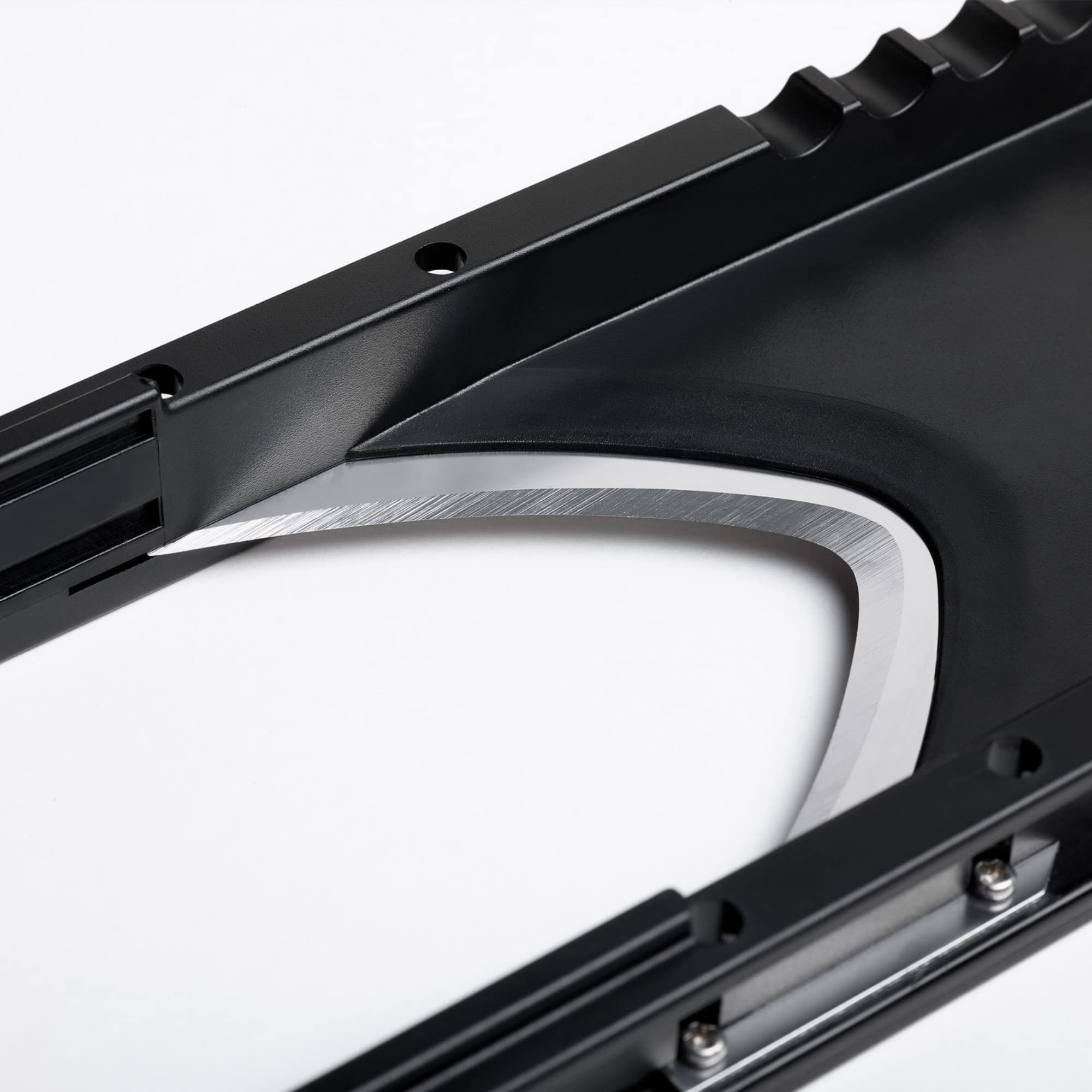 triangle 50 143 30 02 Gemüsehobel verstellbar mit Parabelklinge professionelle Qualität Mandoline scharf mit Restehalter und Klingeschutz Scheiben und Julienne