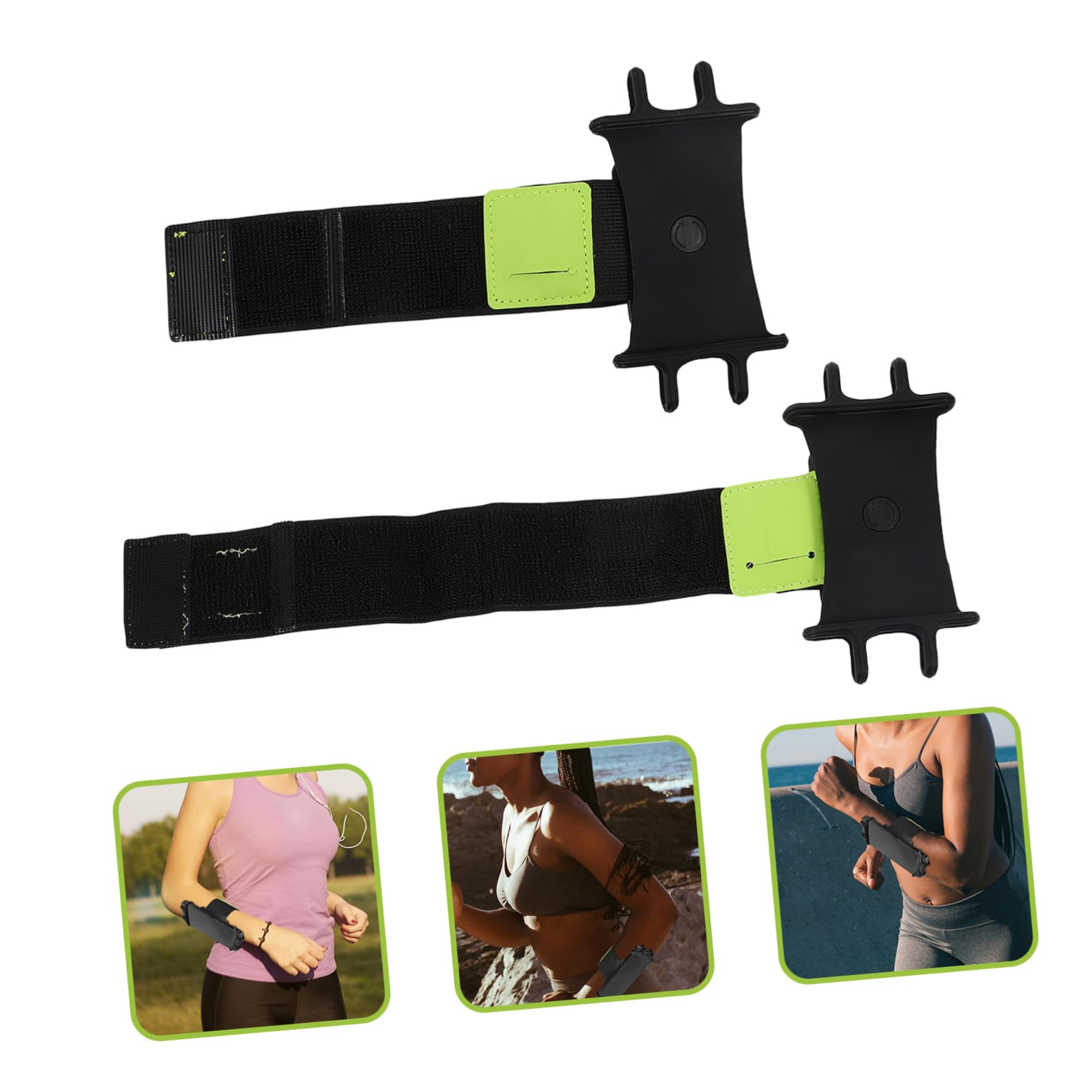 Gatuida 10piezas Soporte para Teléfono Móvil para Running y Ciclismo De Rotación Diseño Ergonómico y Antideslizante para Deportes Al Aire