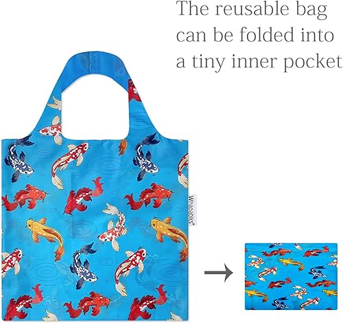 Miniatura 4 de allydrew Allybag Foldable & Lightweight Reusable Grocery Bag, Grab & Go