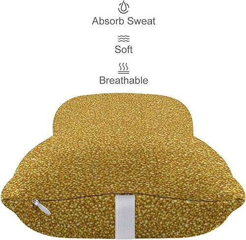 Miniatura 4 de Almohada para reposacabezas para asiento de automóvil, 2 piezas de espuma viscoelástica para aliviar el dolor de cuello, compatible con hermoso