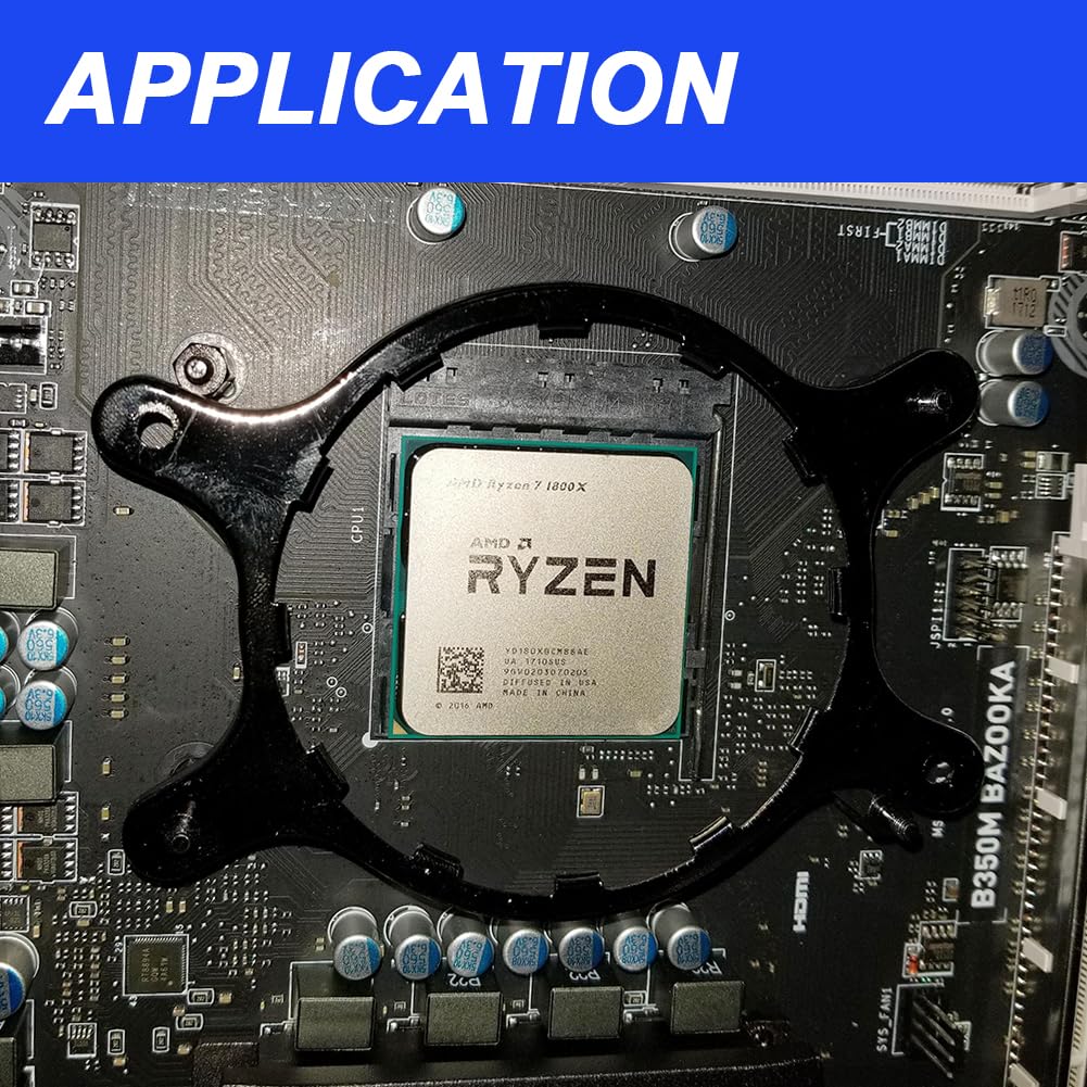 Xiatiaosann AM4 AM4 AMD wspornik montażowy chłodnicy serii wodnej, wspornik wentylatora chłodzącego procesora do Corsair Hydro H55 H75 H80I V2 H100i V2 H115i H90 H105, ze śrubokrętem