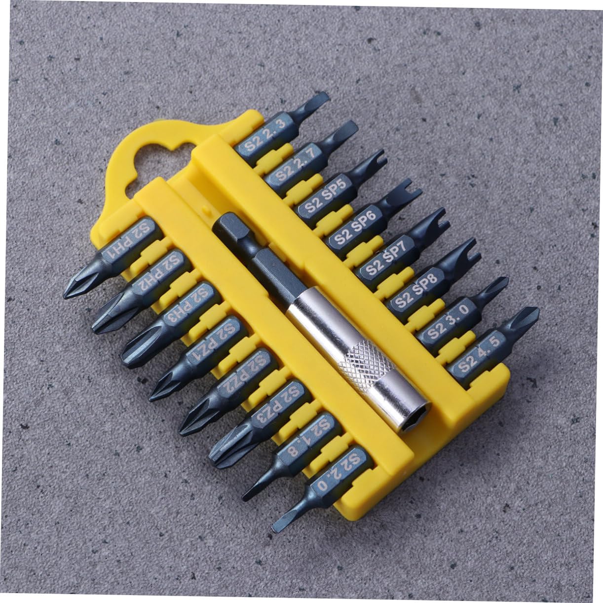 UKCOCO 3 Pezzi 17 1 Set Di Punte Per Cacciavite Con Supporto Di Estensione Magnetico 17 in 1 Tipo Triangolare Per Cacciaviti Elettrici