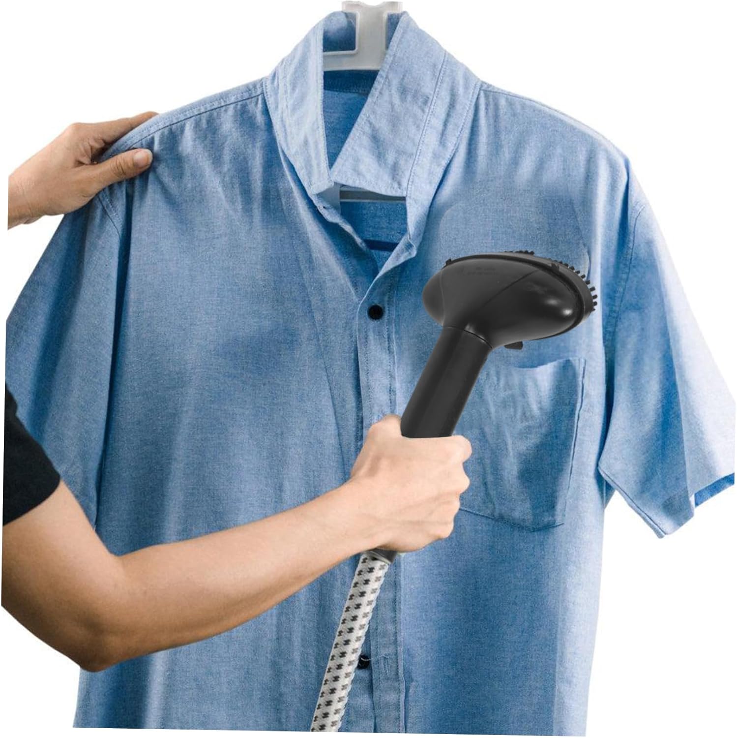 Levemolo Steam Iron Hose Replacement Garment Steamer Steam Tube Hose Guard Easy to Install Plastic Iron Material