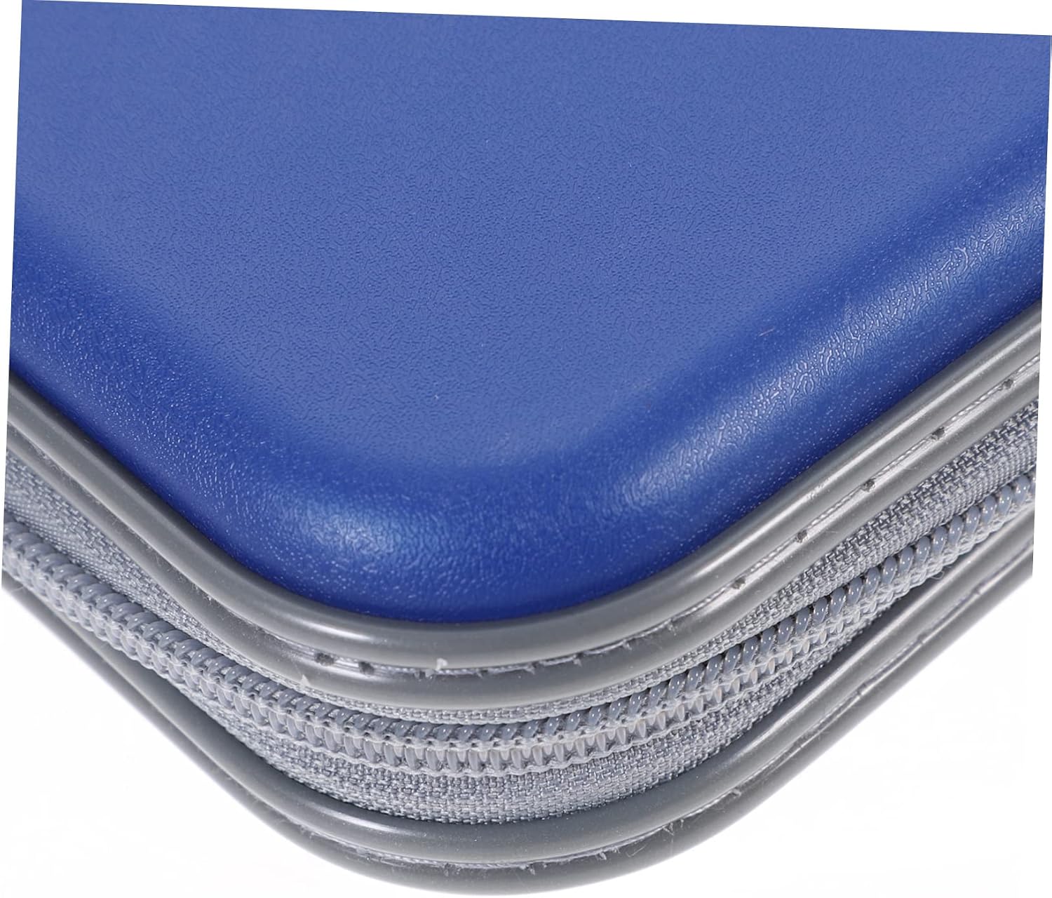 40 Capacity CD/DVD Storage Case Portable Media Holder Spine Labels for Home and Travel 2pcs Sturdy Pouch for Organizing Discs and Booklets