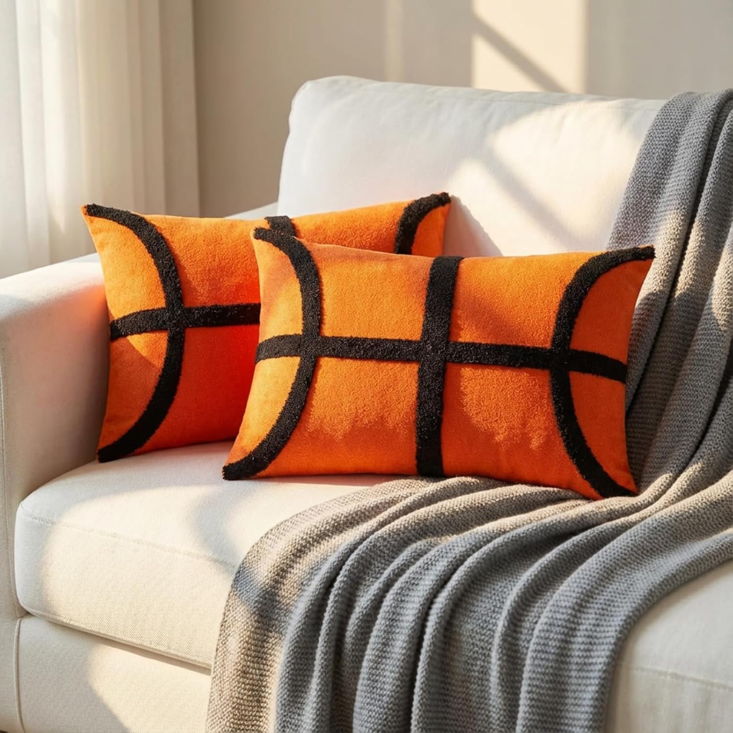 2 Pcs Boho Velvet Pillow Covers with Tassels 12 x 20 Inch 3D Tufted Sun Embroidery Sunshine Decorative Throw Cushion Case for Bedroom Sofa Living Room Couch Rustic Farmhouse Home Decor