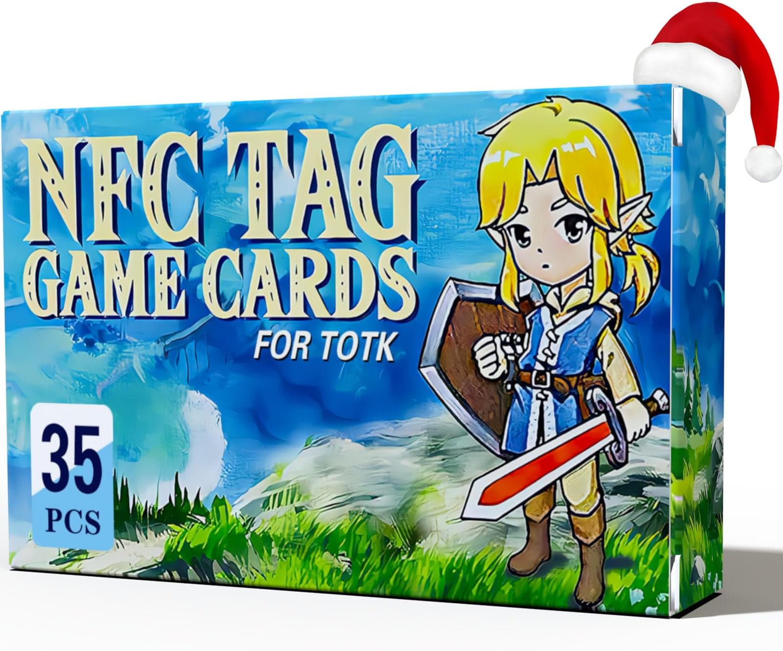 35Pcs NFC Mini Eow & TOTK & BOTW Cards Now Including The 4 New Sages:Complete Set of 35 Unique Collectible Cards for TOTK, Eow, BOTW & SSHD, Ages 120+