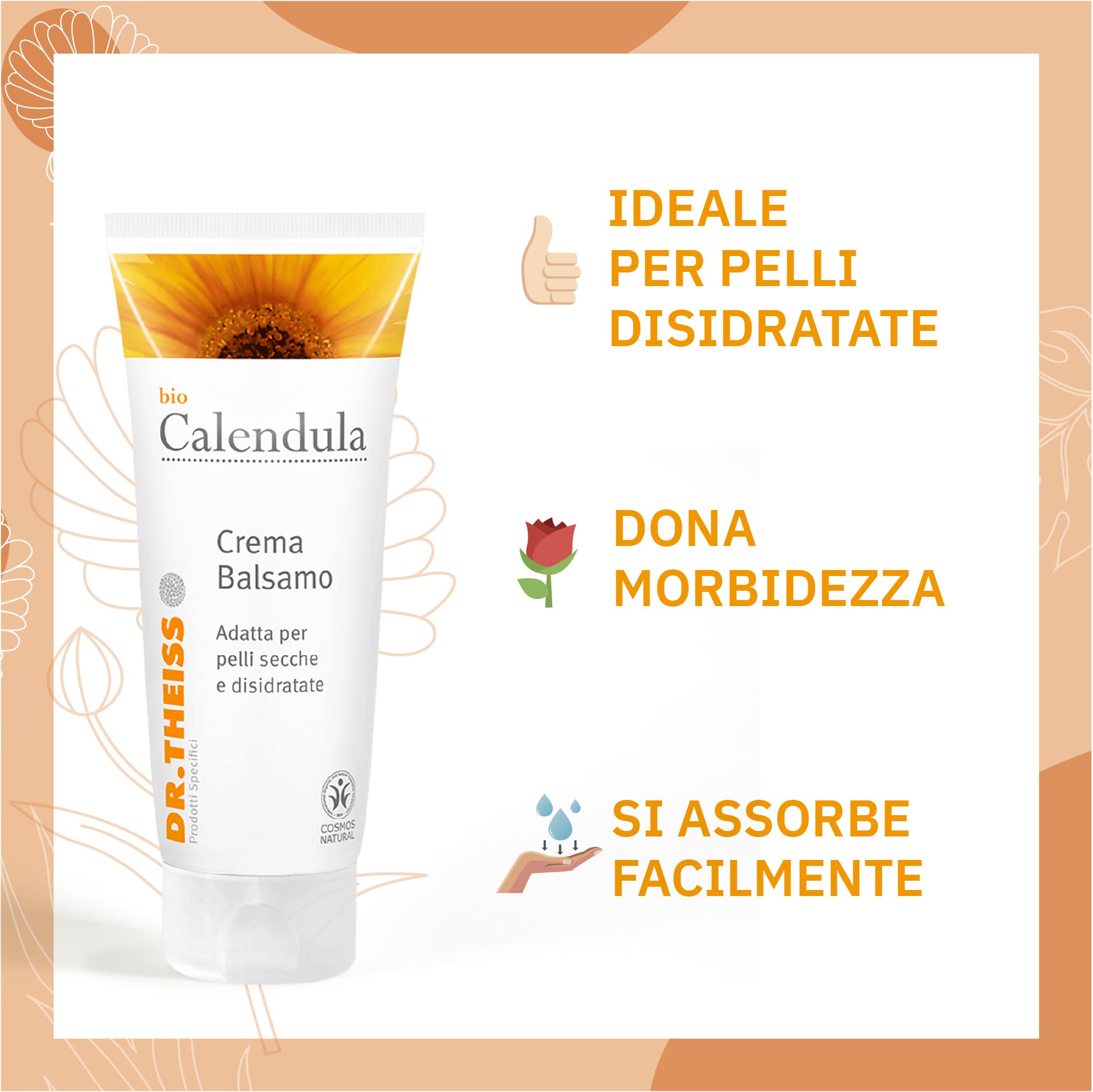 Dr Theiss Bio Calendula Crema Balsamo 100ml