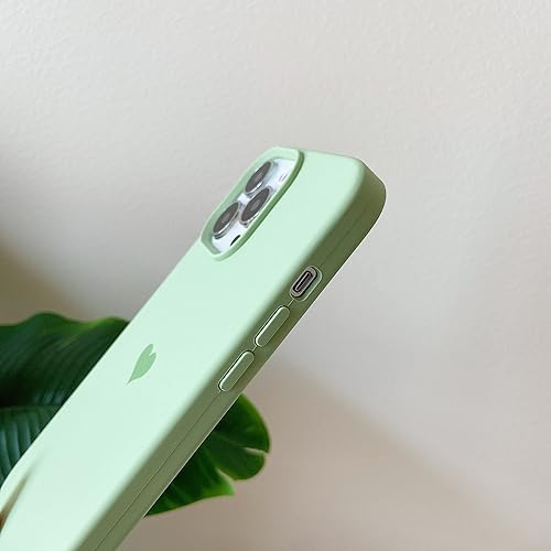 Miniatura 9 de Jmltech Funda de silicona para iPhone 13 Pro Max para mujeres y niñas, con forro de microfibra suave antiarañazos, funda protectora para iPhone 13