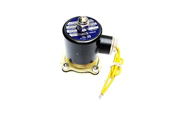 1/2 inch 110V-120V AC Brass Electric Solenoid Valve NPT Gas Water Air N/C