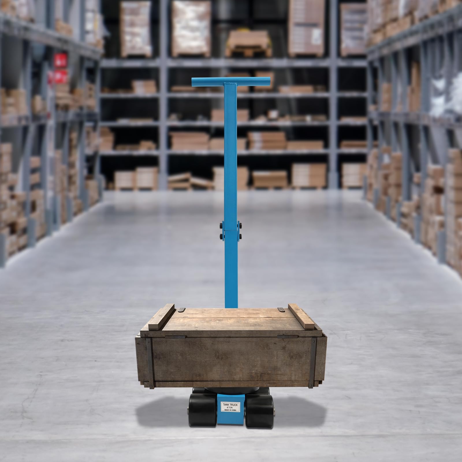 Möbel Transportroller Set Möbelroller mit Klappbare Hebel Materialtransporter Max. Tragfähigkeit: 4T