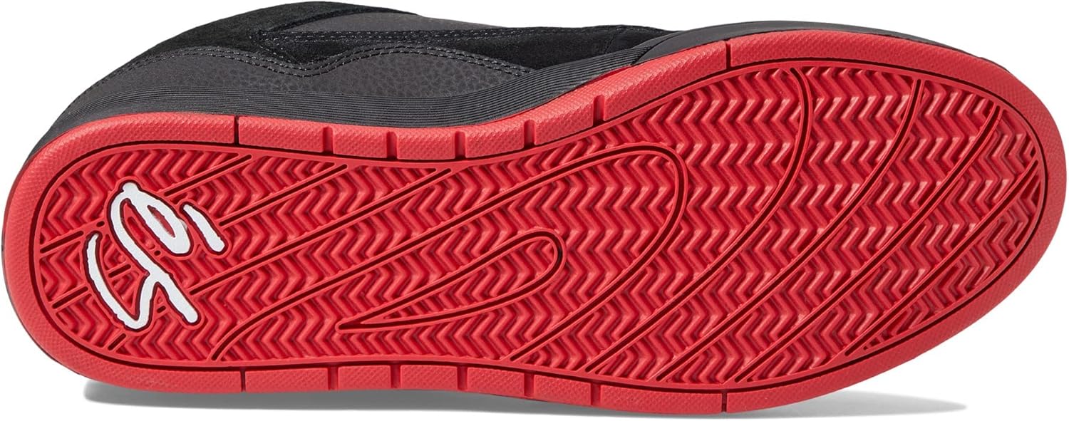 eS Stylus Mid Black/Red Men's 10.5, Women's 12 Medium