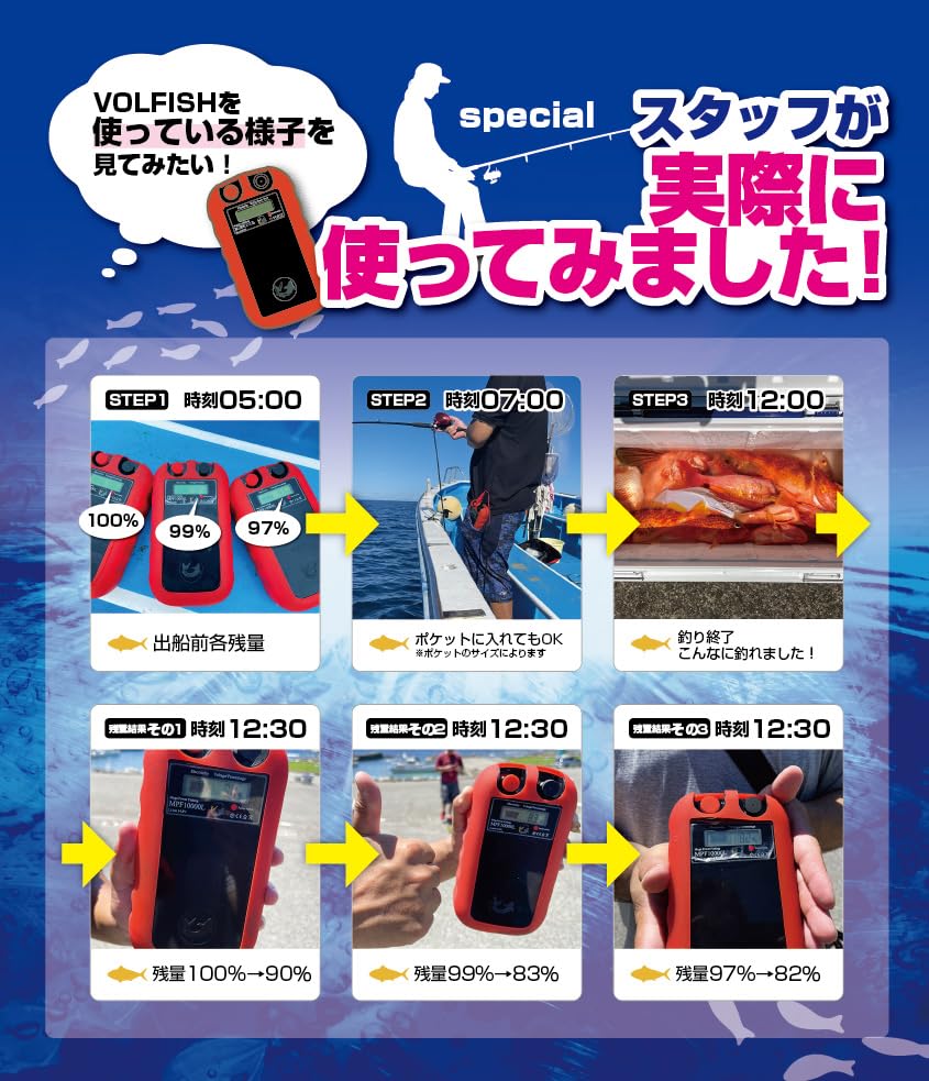 Amazon.co.jp: VOLFISH (ボルフィッシュ) ダイワ シマノ 電動